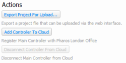 The Add device to Cloud button
